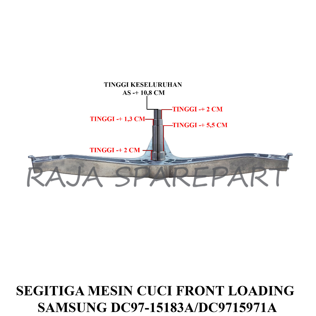 Segitiga Tabung Mesin Cuci SAMSUNG Front Loading DC97-15183A