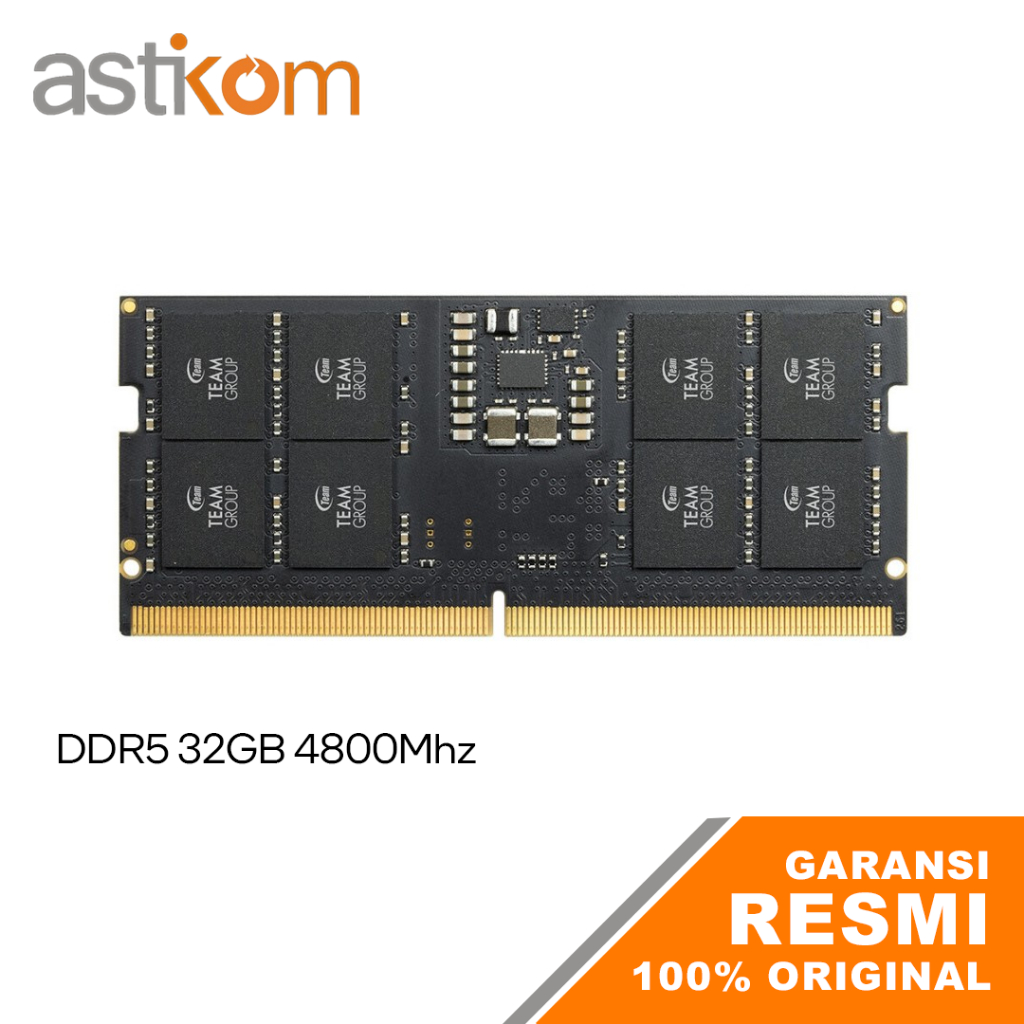 Memory RAM Laptop Notebook Team Elite Sodimm DDR5 32GB 4800Mhz