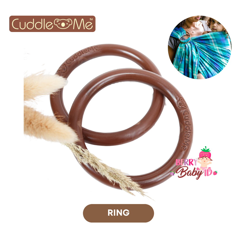 Cuddle Me 2 Pcs Ring DIY Gendongan Samping Cukin Bayi Kuat Tersertifikasi CME027 Berry Mart