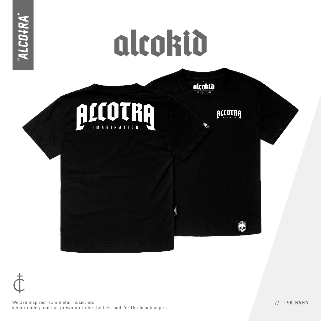 TSK BAHN // T-SHIRT KIDS BAHN ALCOTRA // BAJU ANAK