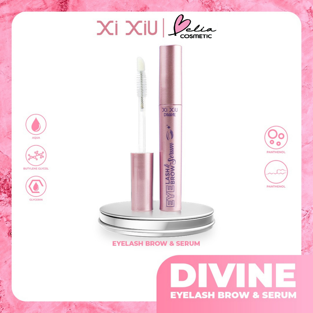 ❤ BELIA ❤ XI XIU Divine Eyelash &amp; Eyebrow Serum | Perawatan Bulu Mata | Perawatan Alis | BPOM