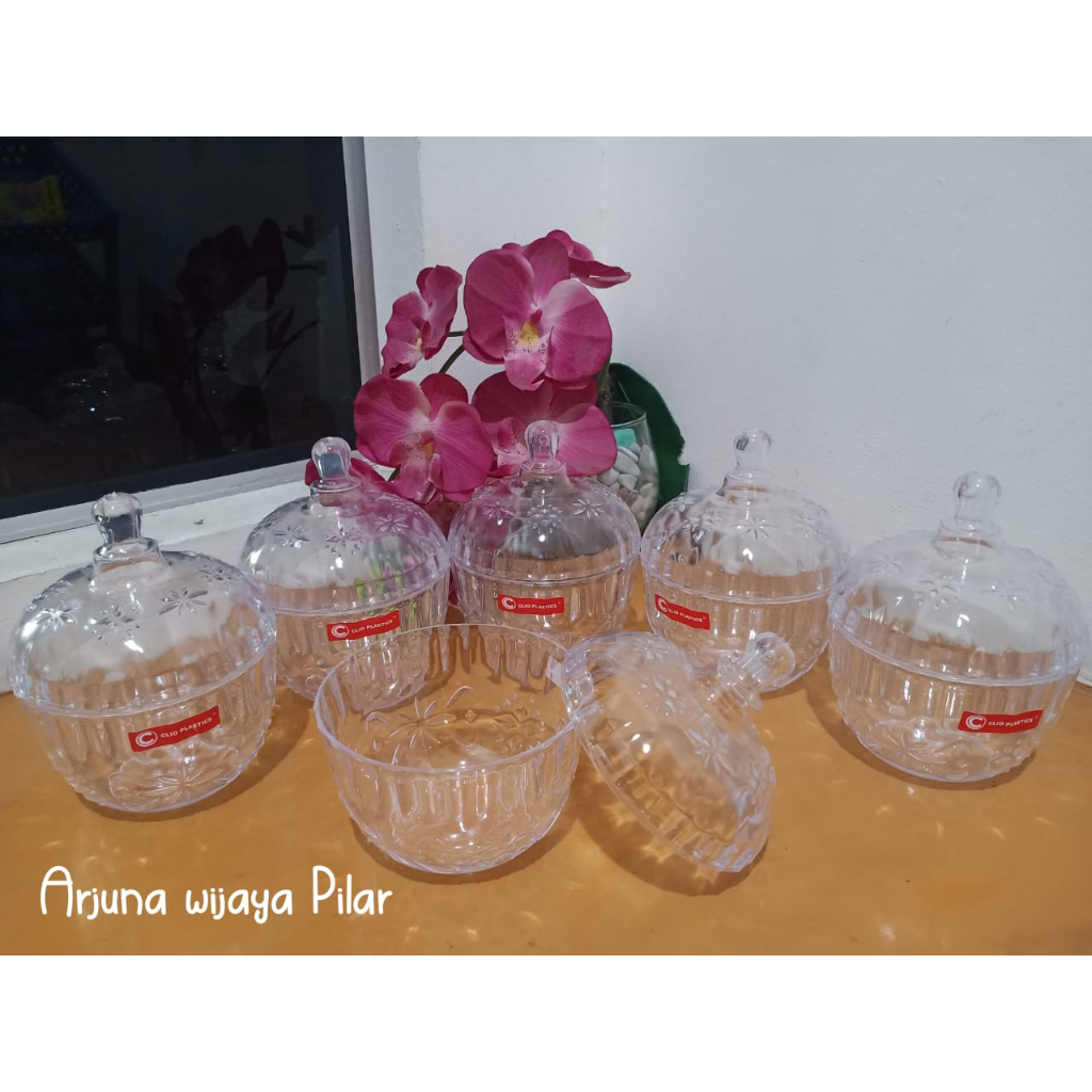 Toples  Bening cristal isi 6 pcs SALE! Toples Kue Serbaguna isi 6 pcs super cantik