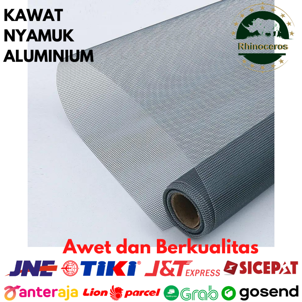 Kawat Nyamuk Aluminium Alumunium Ram Parabola Kasa Kawat Nyamuk
