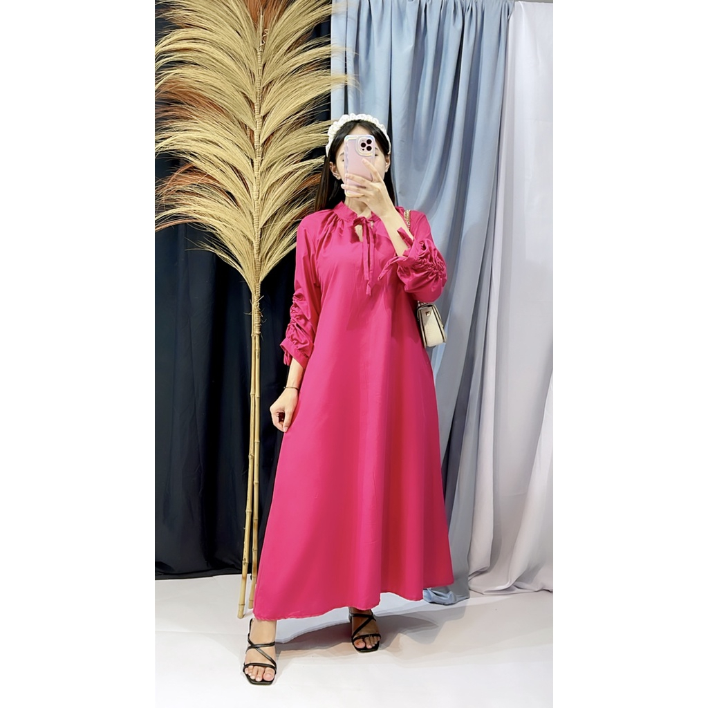 LYLA DRESS / DRESS WANITA TERBARU TANGAN KERUT