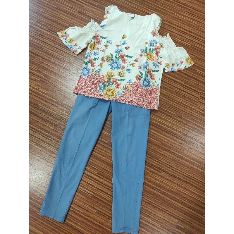 Set Batik Celana Panjang-PRELOVED