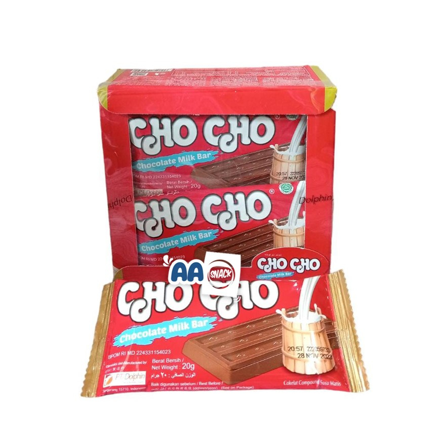 

CHO CHO CHOCOLATE MILK BAR ISI 12 X 20GR