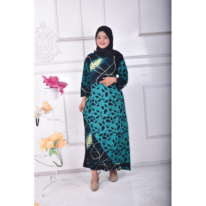 GAMIS ARAB ZEEMA RAYON SUPER GRADE A RESLETING DEPAN BUSUI GAMIS RINTIK