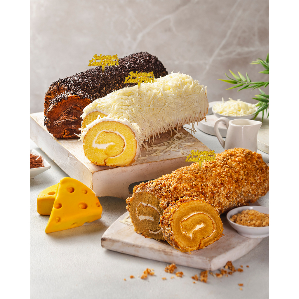 

The Swiss Roll Package - Hampers Idul Fitri Lebaran - Parcel Eid - Gift - Parcel Lebaran
