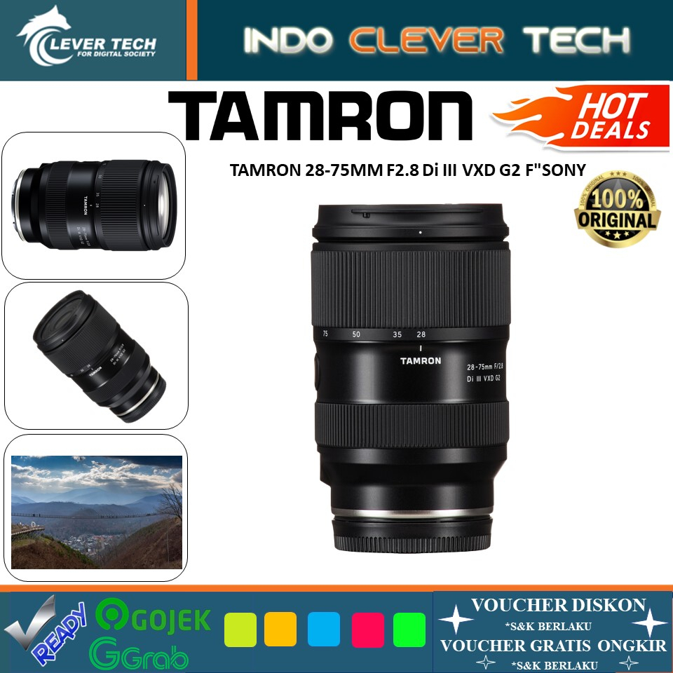 Tamron 28-75mm f/2.8 Di III VXD G2 Lens for Sony E Original