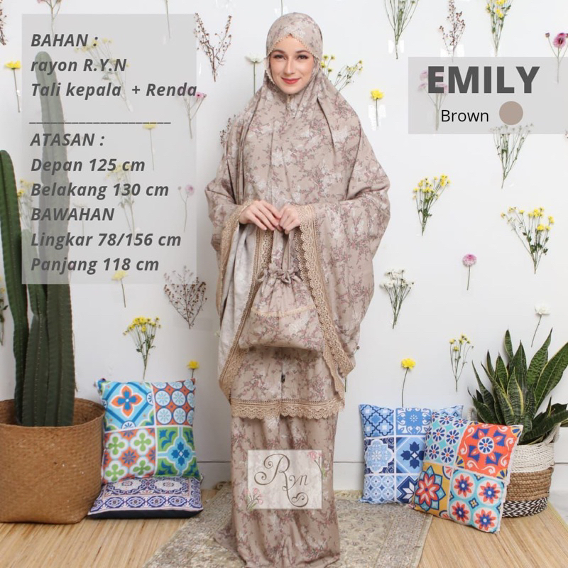 MUKENA EMILY Rayon Ryn