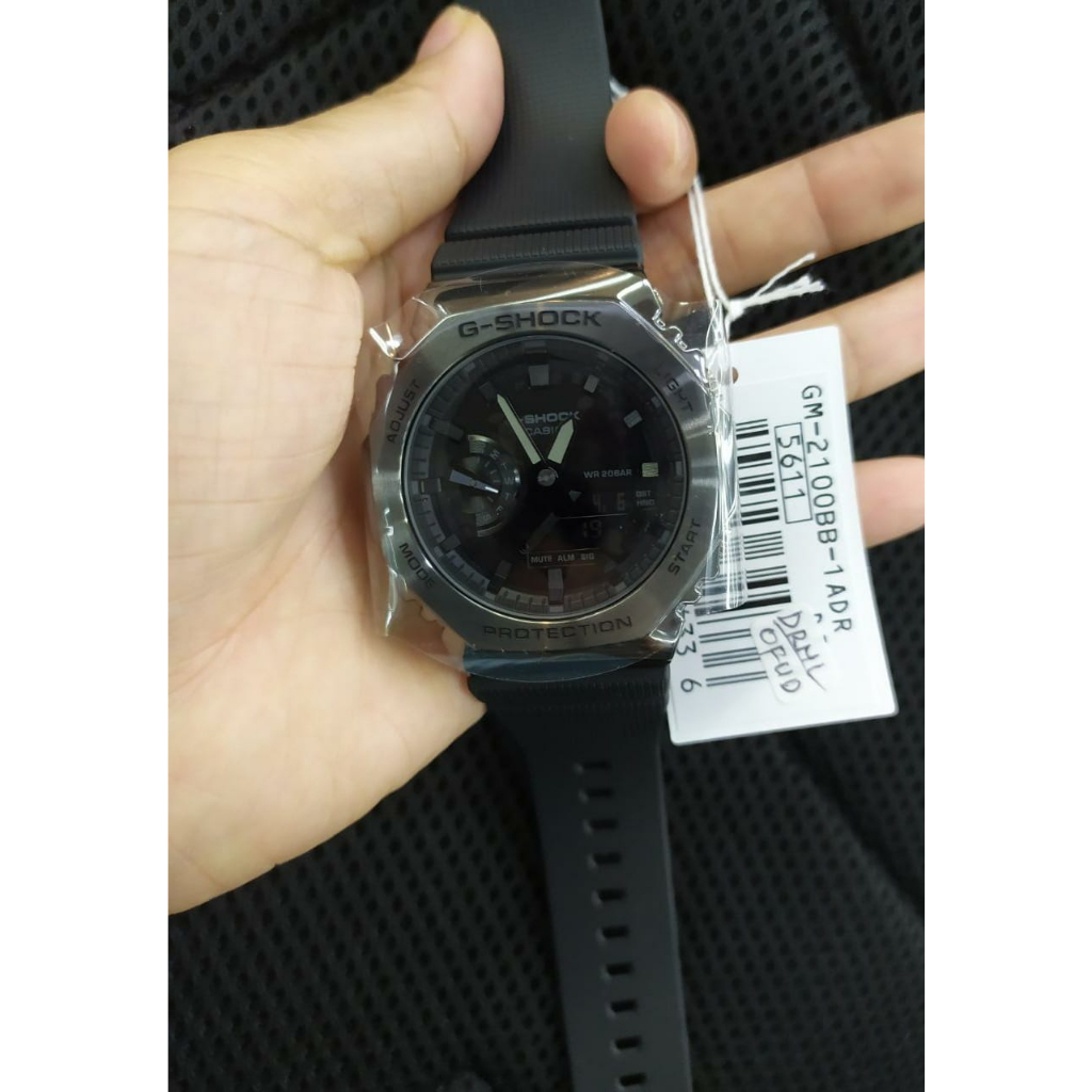 Jam Tangan Casio G-Shock GM-2100BB-1ADR/ GM-2100CB-3ADR Original