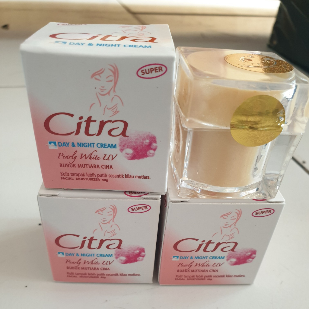 Cream Citra Super 2in1 100% ASLI Cream Pencerah Wajah