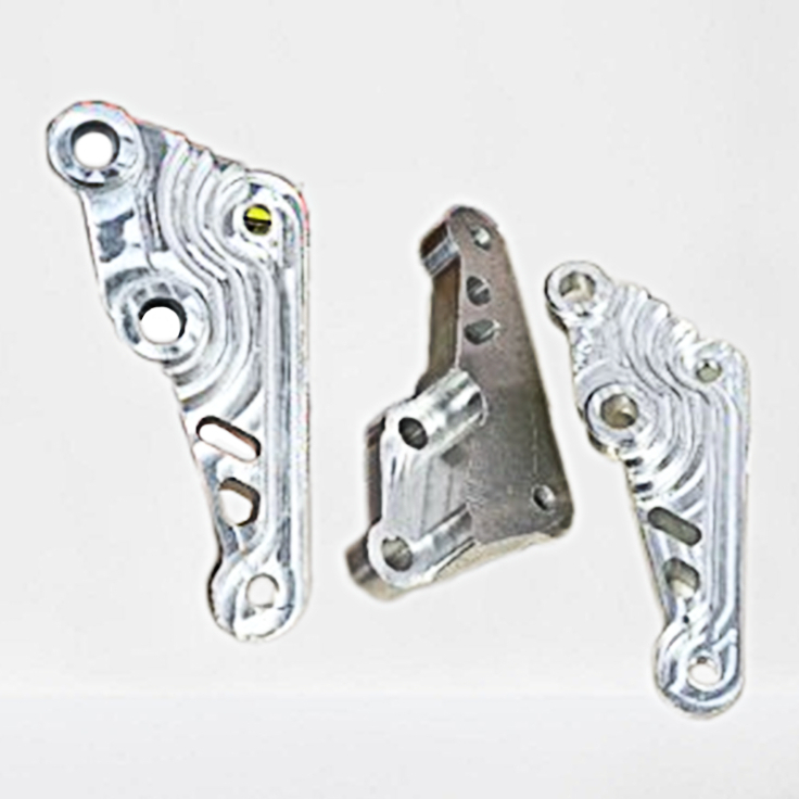 Breket Braket Kaliper Rem CNC Brembo Axial 4 Piston Bracket Caliper CNC T6 Cakram Axial 4P PNP MP Tiger Disc 300