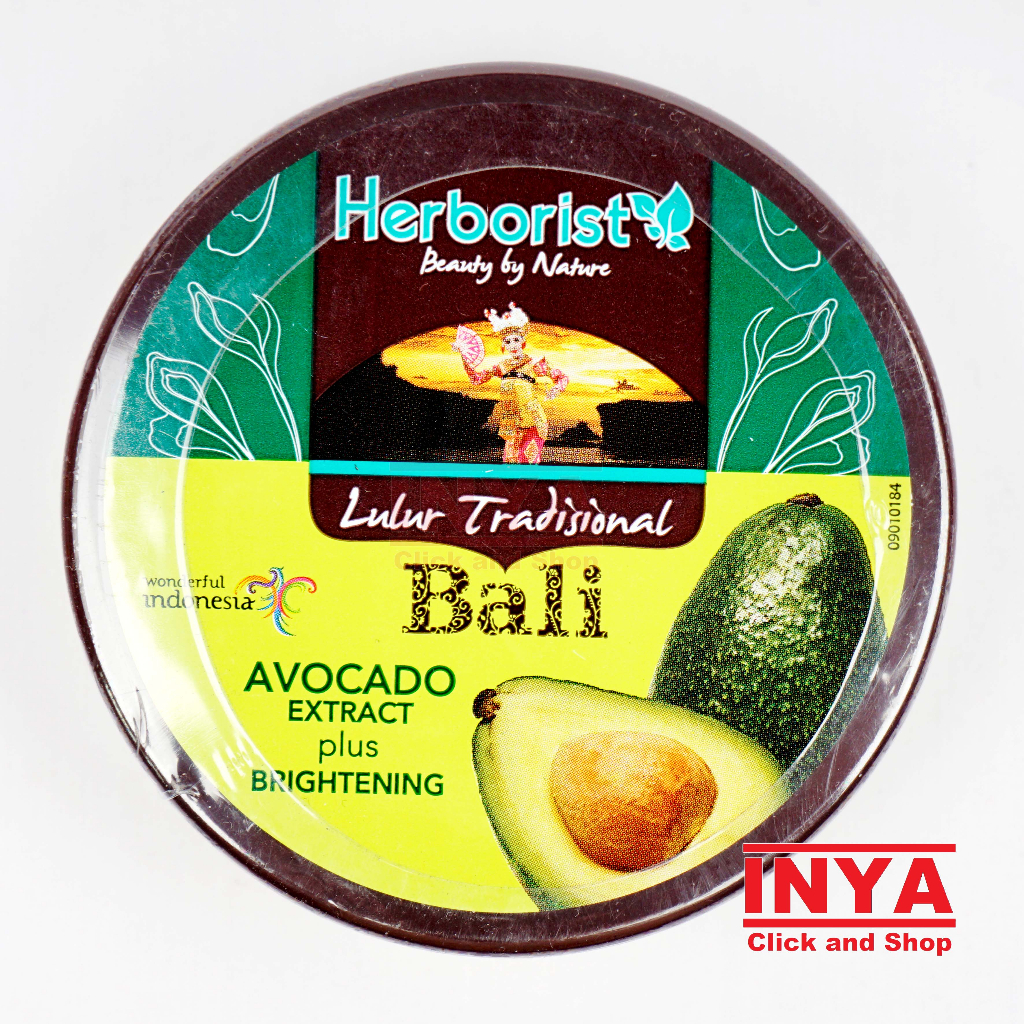 HERBORIST LULUR TRADISIONAL BALI AVOCADO EXTRACT 100gr