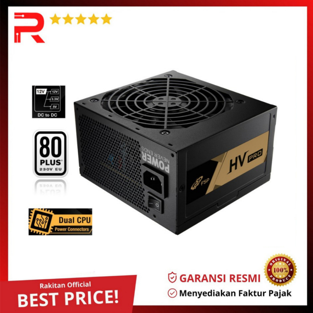 Power Supply FSP HV PRO 650W 85+ PSU FSP 650W PSU 650W 85+