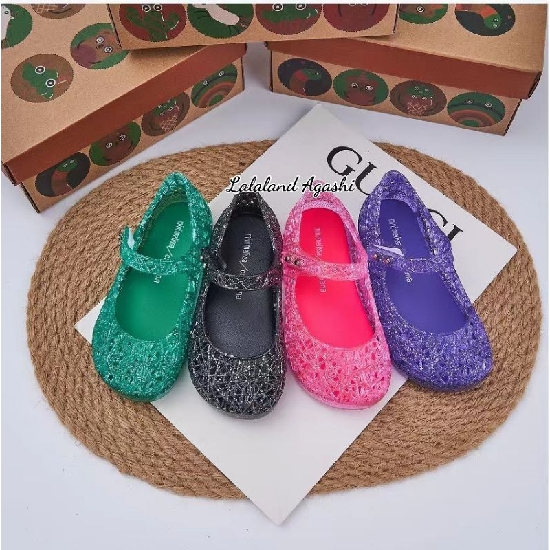 Sepatu mini melissa Campana/sepatu jelly anak cewek