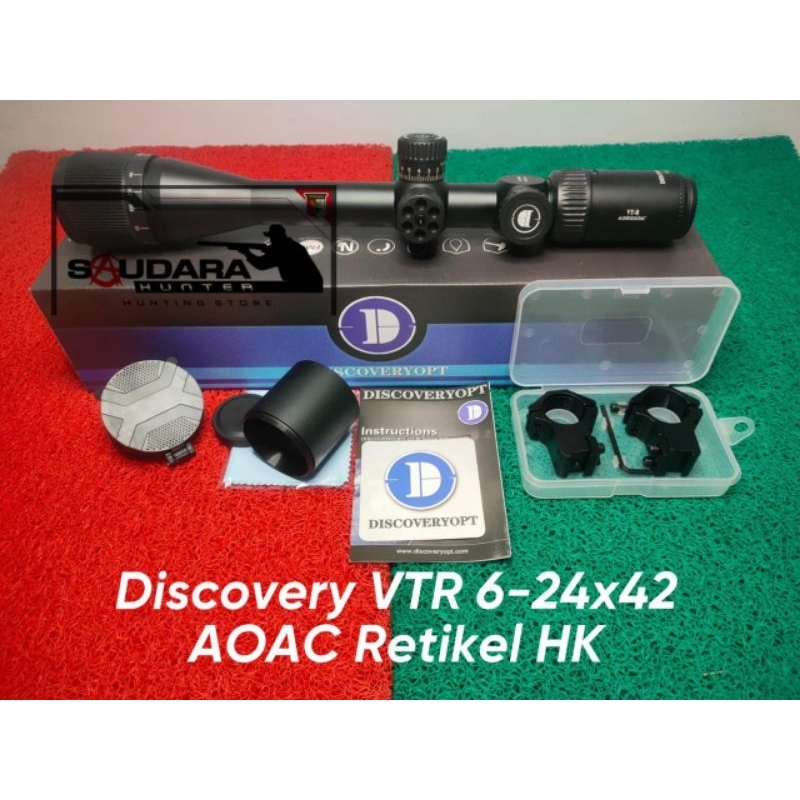 Telescope Discovery VT-R 6-24x42 AOAC | Teleskop Discovery VTR 6-24x42 AOAC