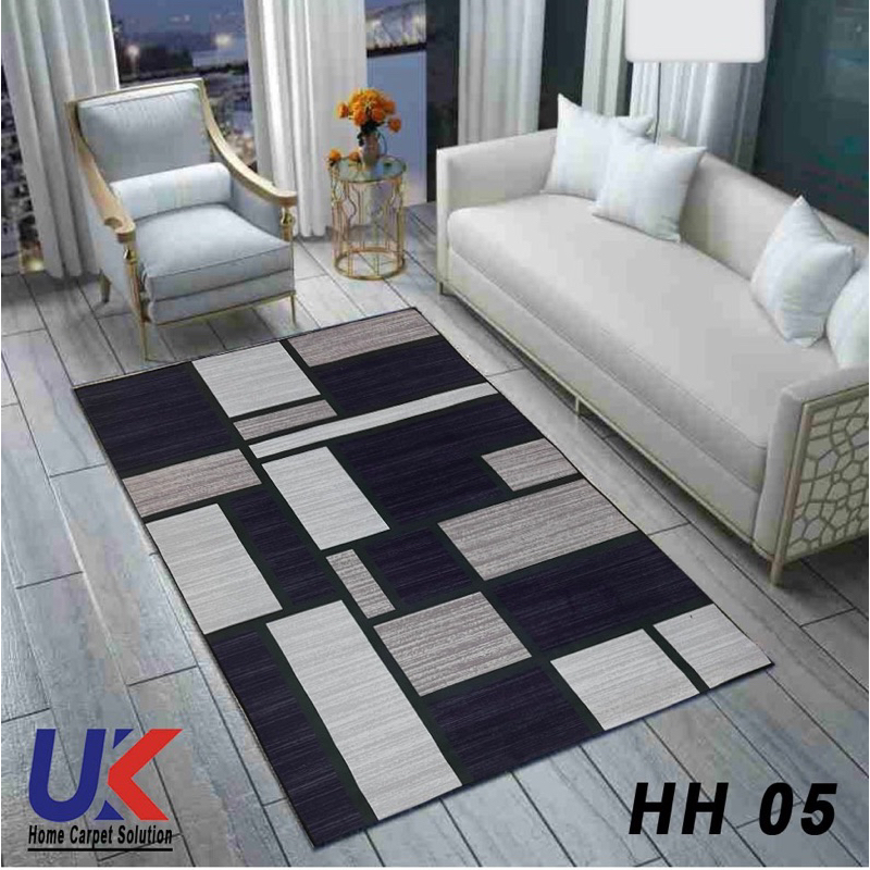 [180 x 230 cm] Karpet Lantai Eropa Design Minimalis Modern / Turki