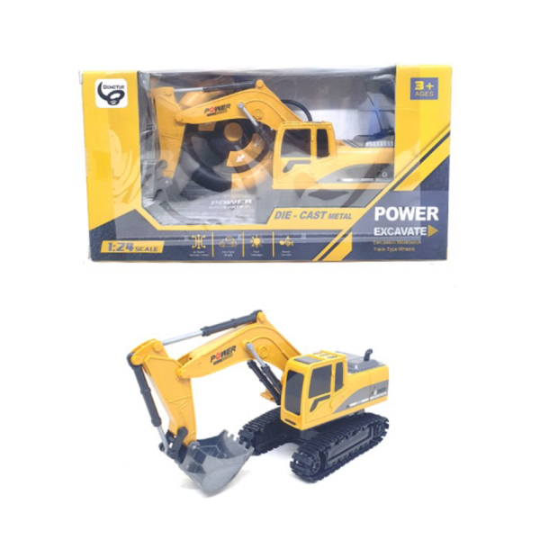 

Promo Mainan Remote Control Mini truck Construction / Mainan anak RC Truck k Limited