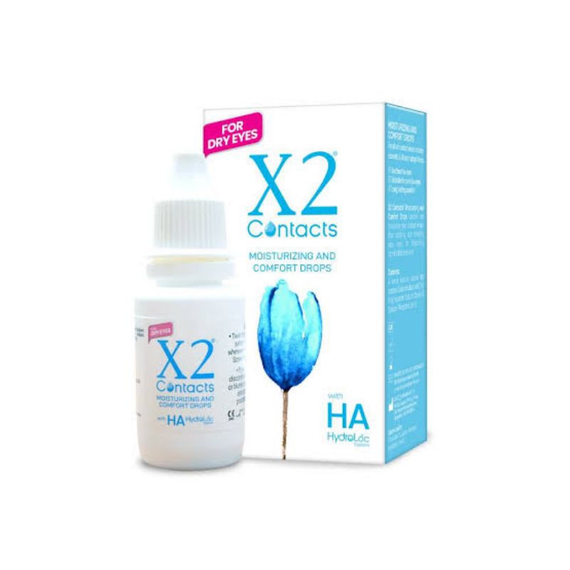 Tetes Mata Softlens X2 Contacts Moisturizing and Comfort Drops