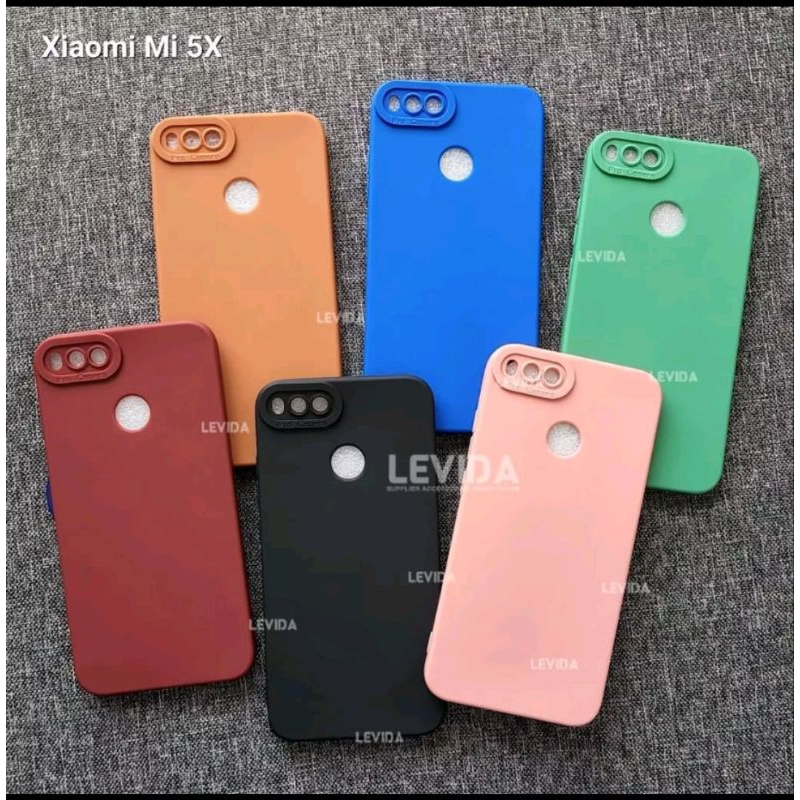 CASE XIAOMI REDMI 6 Redmi 5 / 5+ / 6A / 4A / 5A / Mi A1 / 5X / SLIKON CASING SOFTCASE PRO CAMERA MACARON