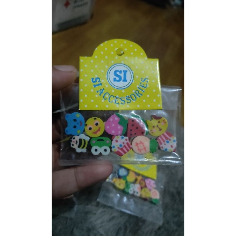 

penghapus karakter mini 10pcs