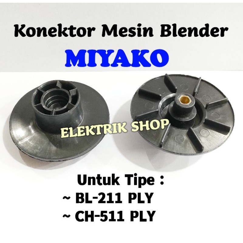 GIGI GEAR + KONEKTOR 1SET BLENDER MIYAKO TIPE BL 211PLY CH 511PLY