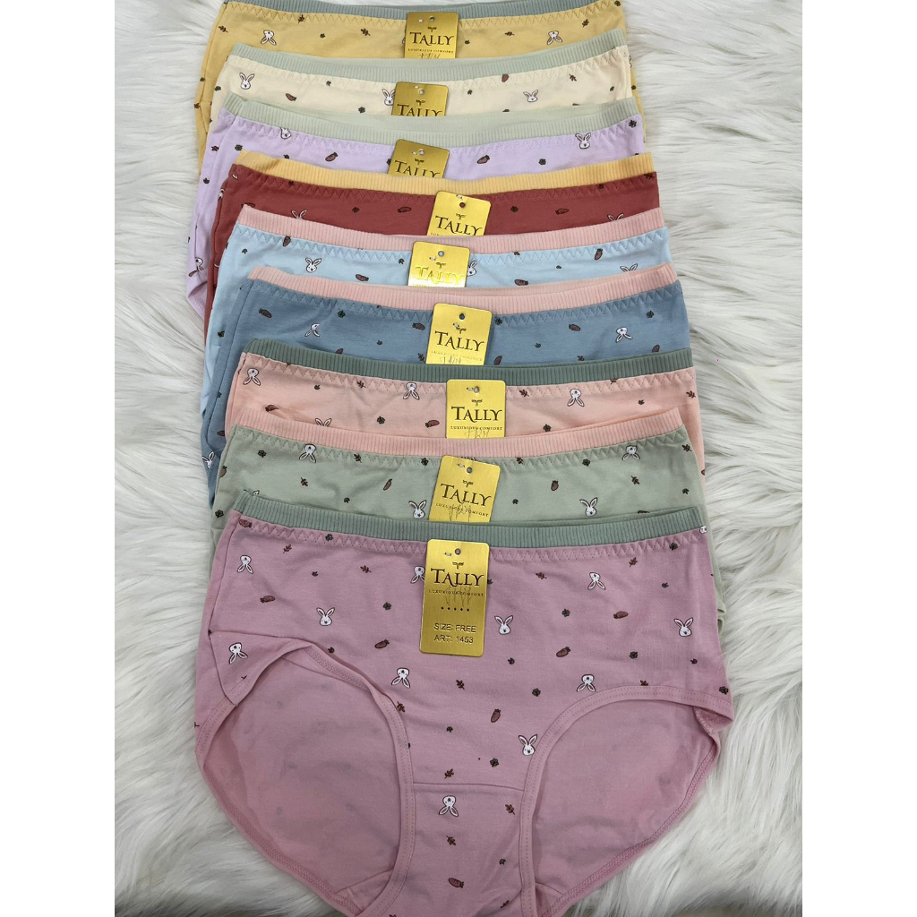 CD 1453 TALLY - TALLY CD CELANA DALAM DEWASA / REMAJA 1453 I FREE SIZE | FIT L | BAHAN KATUN Tally 1