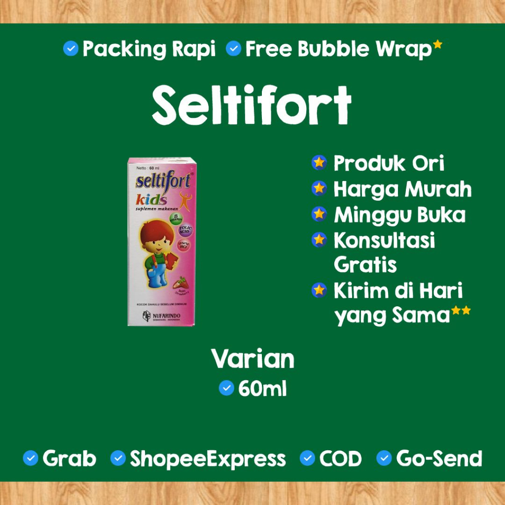 [SELTIFORT] Seltifort | Vitamin Anak | Sirup Vitamin Anak