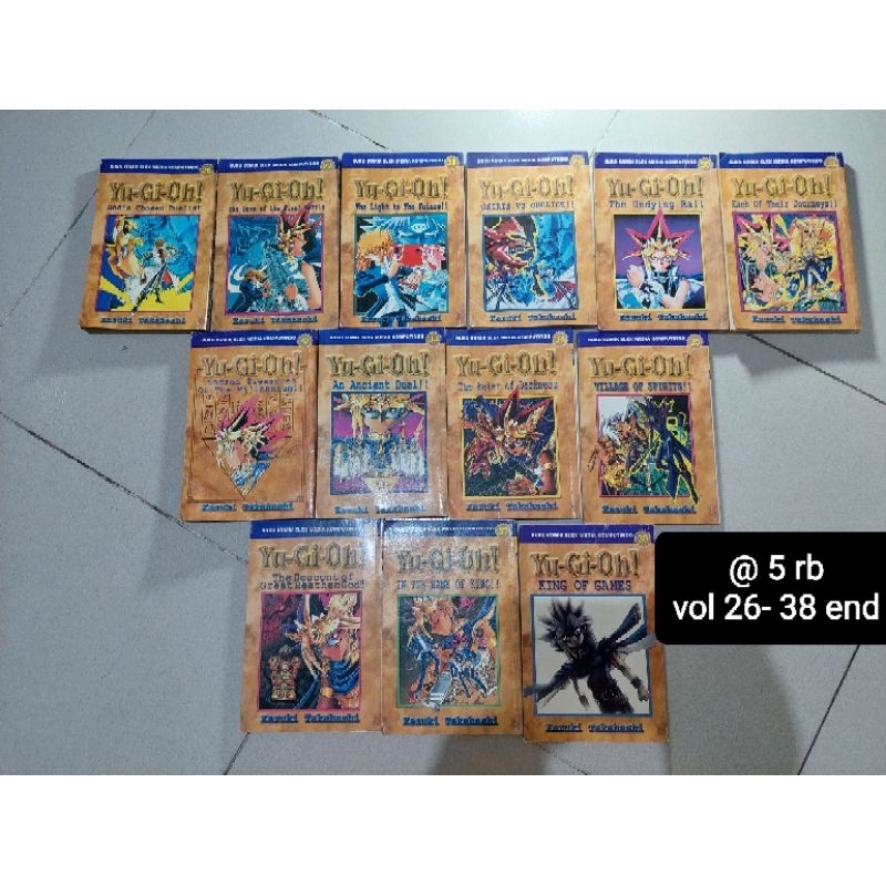 

komik preloved komik yugioh satuan lepasan
