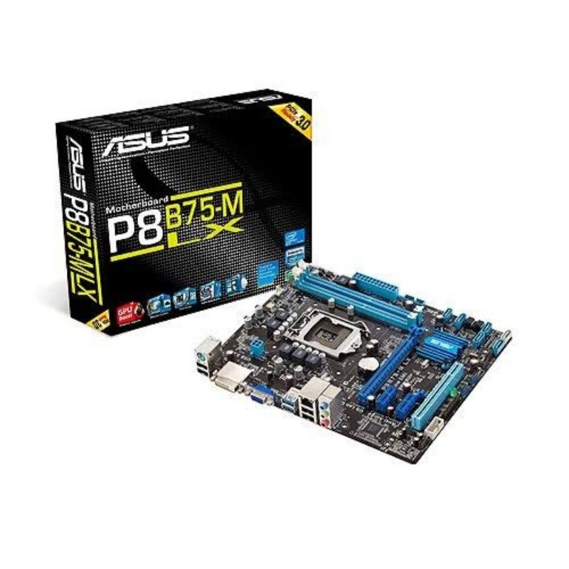 Motherboard ASUS P8B75-M LX + Core i5 3330 @3Ghz