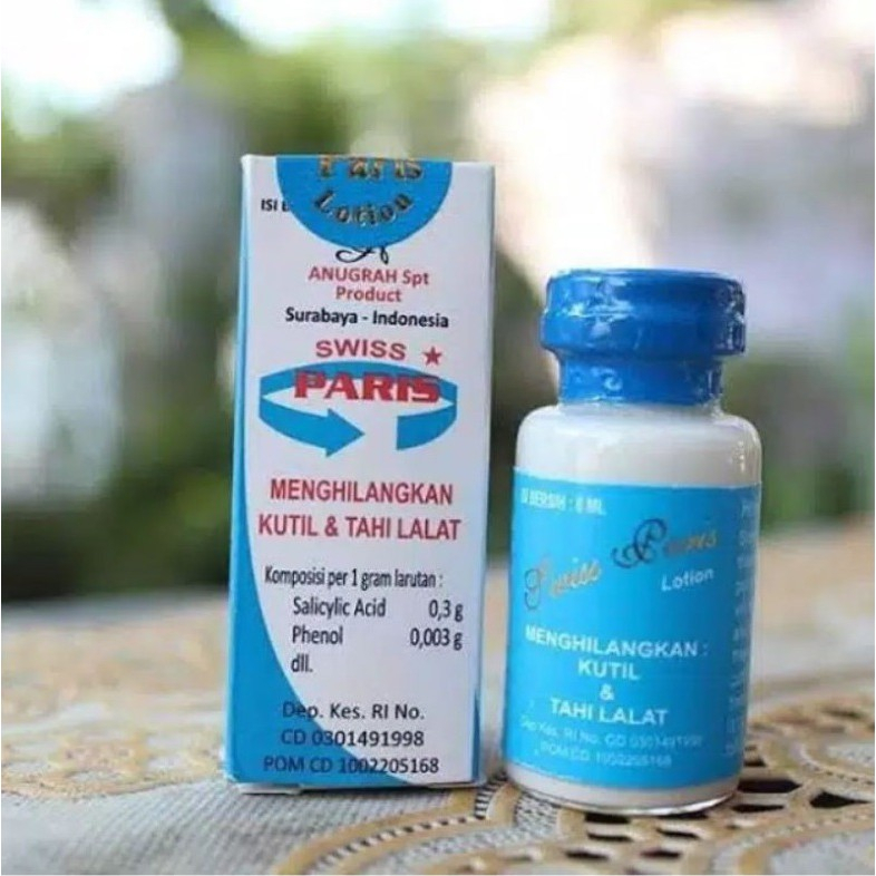 Obat Kutil / Penghilang Kutil / Penghilang Tahi Lalat / Swiss Paris Lotion