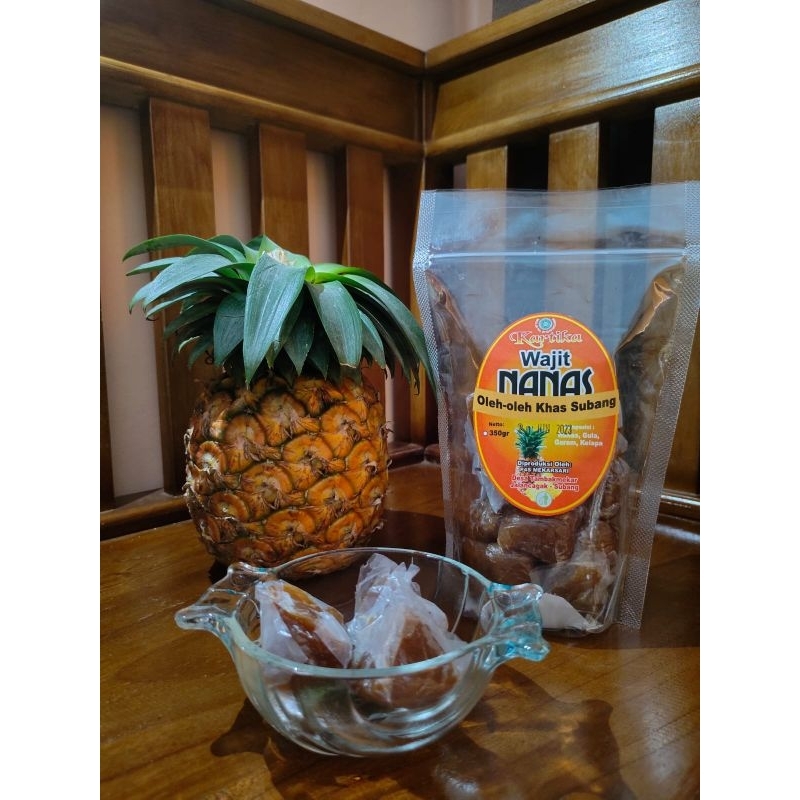 

WAJIT NANAS 350Gr / OLEH-OLEH KHAS SUBANG