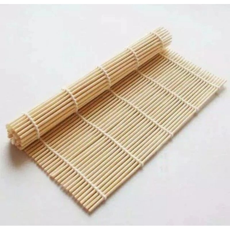 tikar penggulung sushi bambu susi sushi roll bamboo sushi