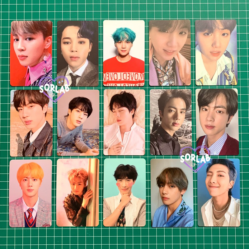 [OFFICIAL] PHOTOCARD PC ALBUM BTS JIMIN LY ANSWER E MOTS 7 VER 3, SUGA / MIN YOONGI LY HER L MOTS PE