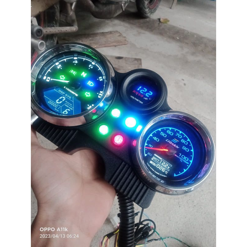 Speedometer Digital Ninja 150 SS R Superkips Batok Ring Lampu Kawasaki Ninja SS Ori Lampu BILED Daym