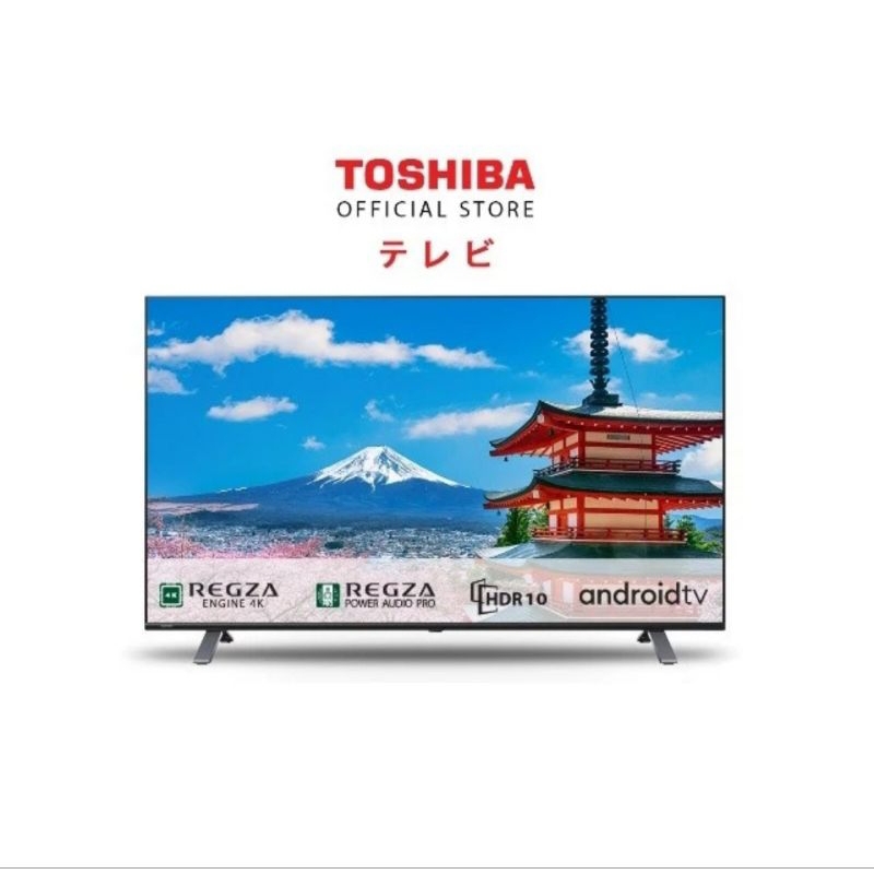 Toshiba 50C350KP TV LED Smart Android Digital 50" 4K UHD Kualitas Jepang