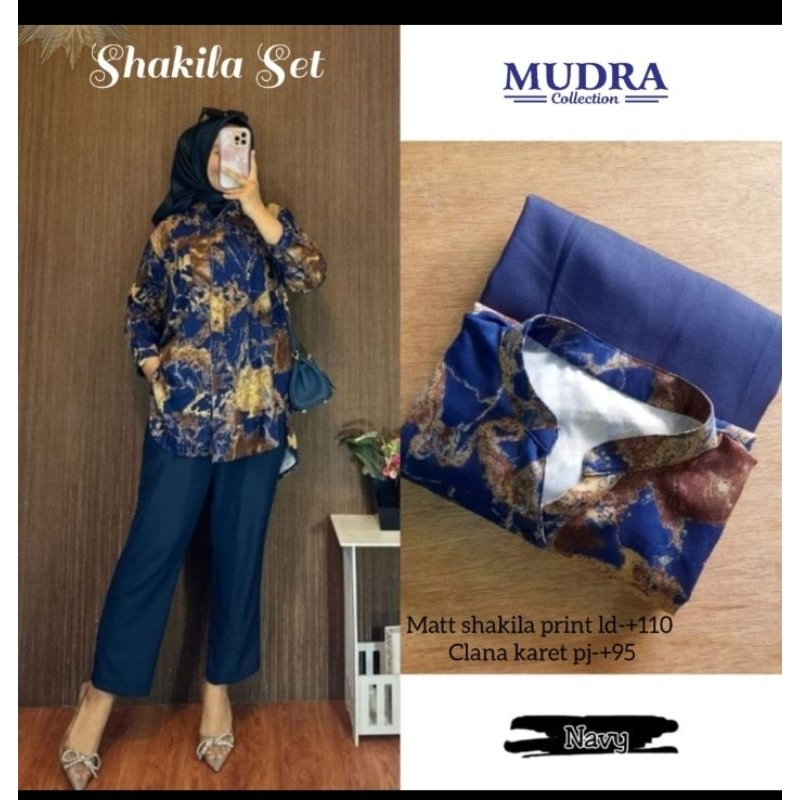 shakila set/setelan shakila