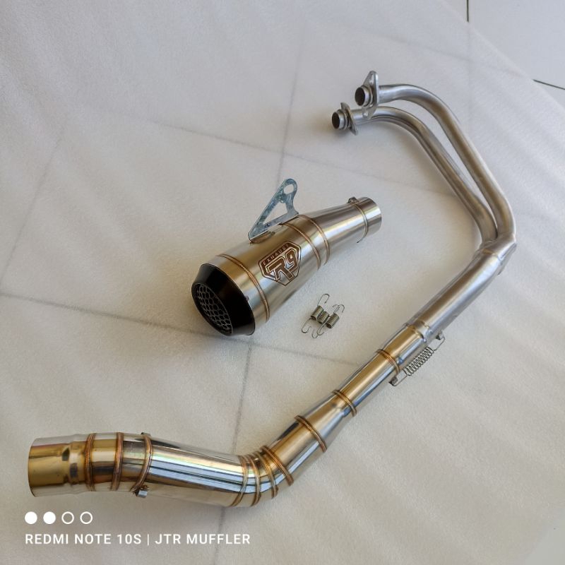 Knalpot R9 gp series Ninja 250karbu Ninja 250Fi R25 MT25