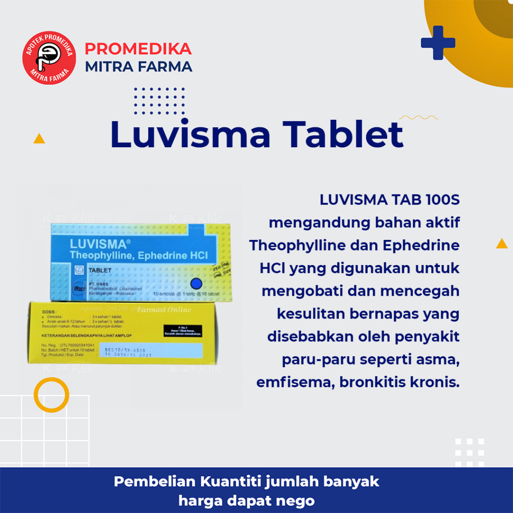 Luvisma Tablet (per Strip)