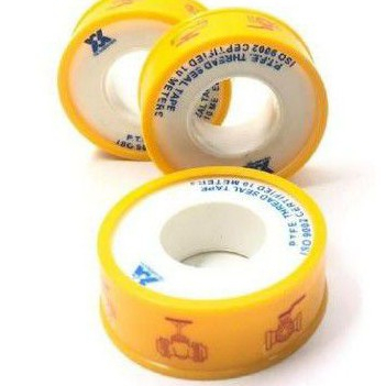 

Isolasi Keran Air Seal Tape keran Sealtape PT Fe Siltip Solatio keran Pipa Air Sealtip Keran ari 1/2 x 10 M