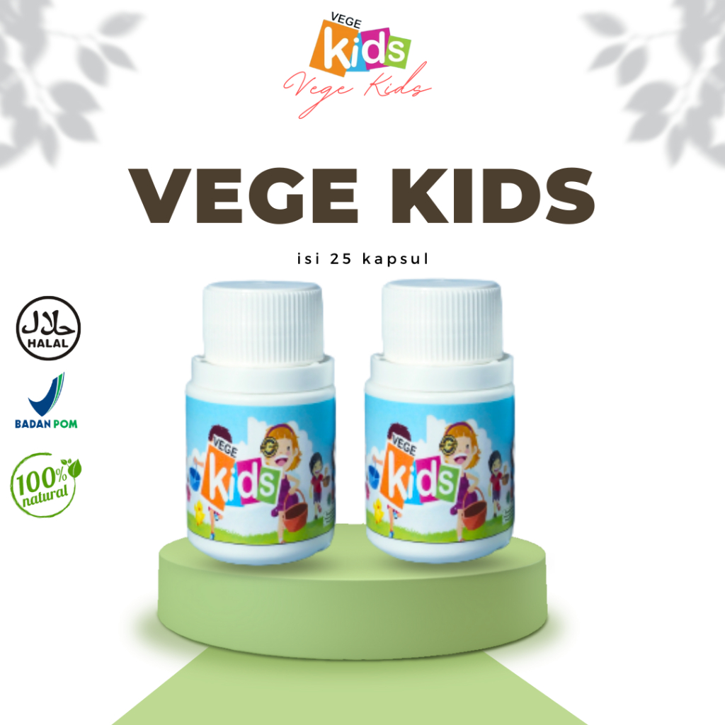 VEGEKIDS  2 Botol Vitamin Penambah Nafsu Makan Anak
