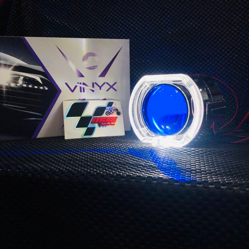 PROJECTOR BILED 2.5 IN SHROUD BMW+DEVIL/DEMON VINYX P1 P2 FANKAI &amp; IPLED (HARGA SATUAN)