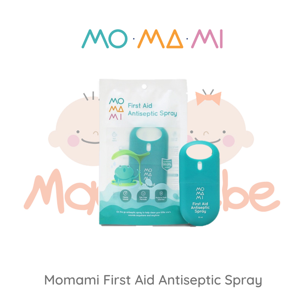 Momami First Aid Antiseptic Spray Pembersih Tangan 10ml