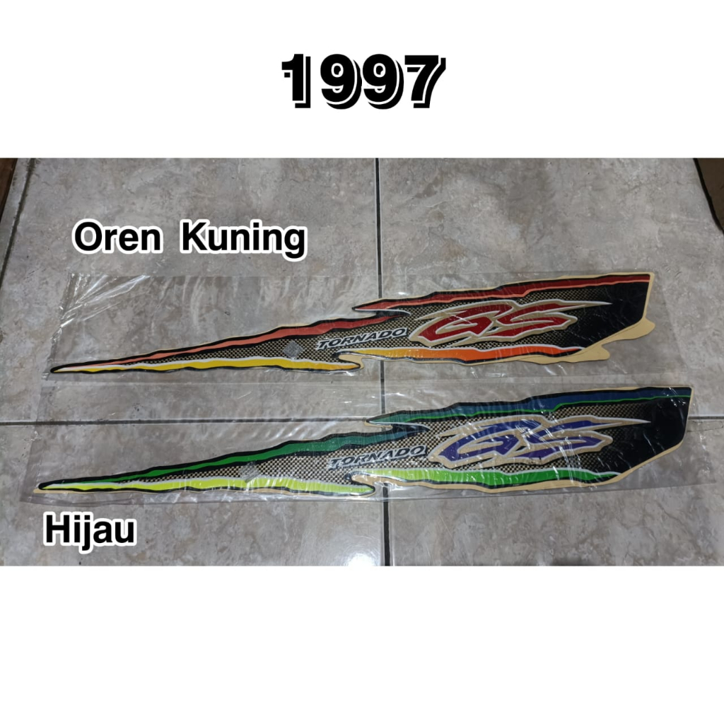 Striping stiker Tornado GS 1997