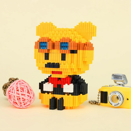 Nano Block winnie the pooh series building block balok mainan edukasi anak bricks mini block