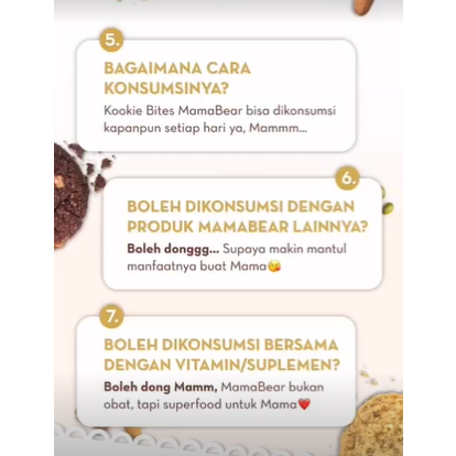 PROMO TERMURAH! Kukis Almond Oat Milky Mama Biskuit / Cookies Kue Pelancar Asi Mama Bear Kue Almond Almon Mix