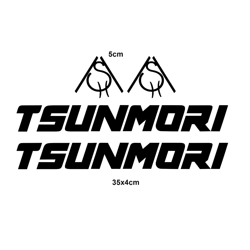 Cutting Sticker Sepeda Tsunmori Sunmori Custom