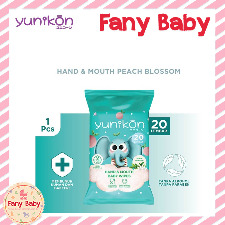 YUNIKON BABY WIPES 20'S