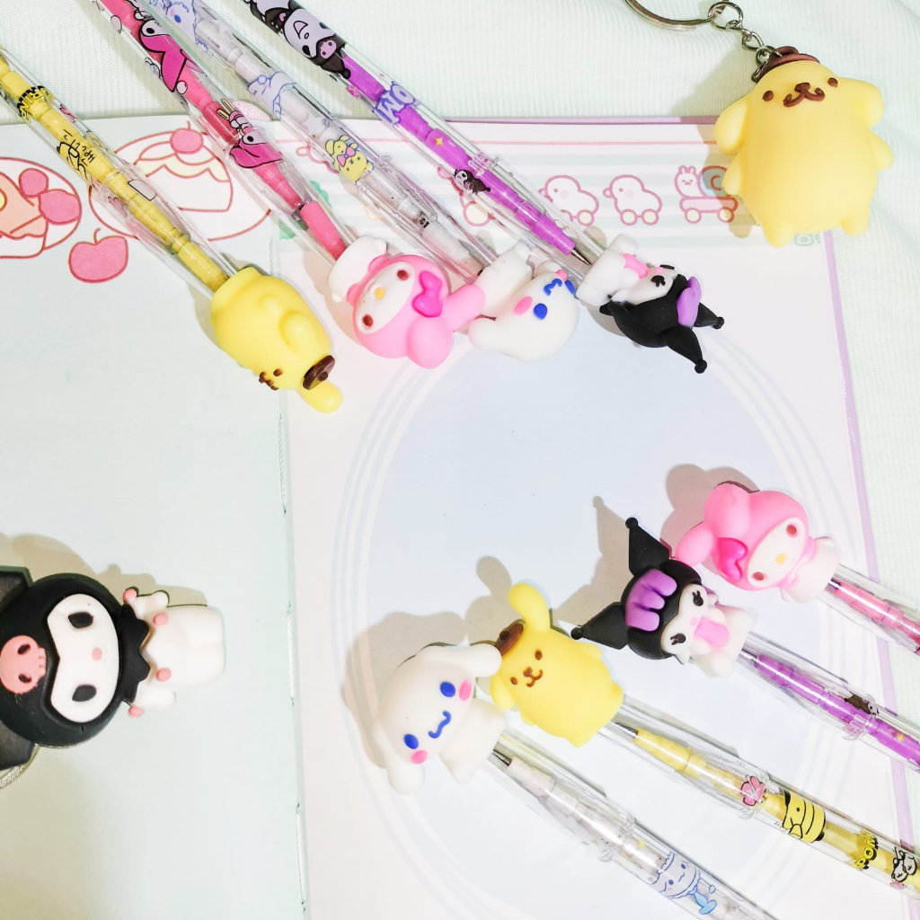 

Pensil Susun SANRIO Ready kuromi sanrio melody cinnamorol Spesial Harga Murah / Pensil Bensia Karakter Sanrio Best Quality Stationary Fancy Bisa COD